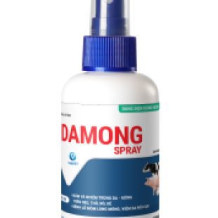 THUỐC THÚ Y DAMONG SPRAY (TRỊ NẤM DA, MÓNG)